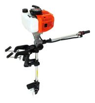 Motor Barco Popa Caiaque Rabeta Vertical 52cc com Embreagem