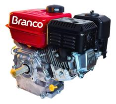 Motor Branco Combustão Monocilíndrico 5hp C/ Alerta De Óleo