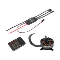 Motor Brushless Outrunner De Alta Potência 2206 1500KV Com ESC De 20A Para Aeronaves RC, Drones FPV Motor Brushless Outrunner De Alta Potência 2206 1500KV Com ESC De 20A Para Aeronaves RC, Drones FPV