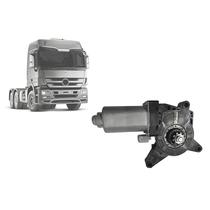 Motor Da Maquina De Vidro Esq 24v Actros