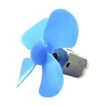 Motor DC 3-6V 10.000 RPM com Hélice Plástica para Eixo de 2mm Motor DC 3-6V 10.000 RPM com Hélice Plástica para Eixo de 2mm