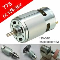 Motor DC 775 De Alta Potência E Baixo Ruído 12V-36V 3500-9000RPM Com Rolamento De Esferas E Grande Motor DC 775 De Alta Potência E Baixo Ruído 12V-36V 3500-9000RPM Com Rolamento De Esferas E Grande