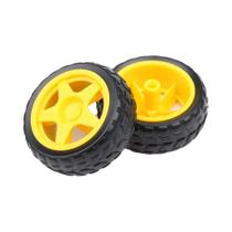 Motor DC Com Caixa De Redução De Eixo Duplo 3-6V Com Fios Para Kit De Carro RC DIY Arduino 2PCS Motor DC Com Caixa De Redução De Eixo Duplo 3-6V Com Fios Para Kit De Carro RC DIY Arduino 2PCS