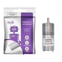 Motor Dc Para Caixa De Redução 12V 77Rpm - Roxo