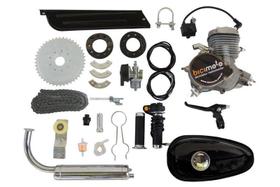 Motor de Bicicleta 80cc Preto Kit completo novo Motor de Bicicleta 80cc Preto Kit completo novo