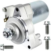 Motor de partida arranque C100 Biz Biz100 1998 a 2005 Jet50 Moby50 Phoenix50 Sky50 Star50 Web100 com parafusos