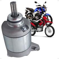 Motor De Partida Arranque Para Honda Titan Fan Bros 125 150 2004 2005 2006 2007 2008 2009 Até 2015