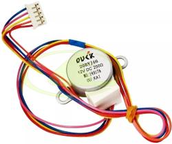 Motor de passo 12v dc25o ohm para ar condicionado flap encoder aletas / microondas 20byj46 - no.14915a ou kai