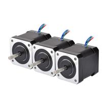 Motor de passo STEPPERONLINE 17HS19-2004S 48 mm, 3 peças, 2 A Motor de passo STEPPERONLINE 17HS19-2004S 48 mm, 3 peças, 2 A