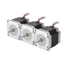 Motor de passo STEPPERONLINE Nema 23 1,24 Nm 56 mm 3 peças Motor de passo STEPPERONLINE Nema 23 1,24 Nm 56 mm 3 peças