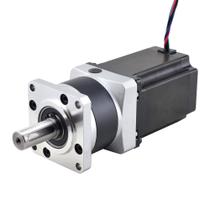 Motor de passo STEPPERONLINE Nema 23 76,5 mm com caixa de redução 10:1