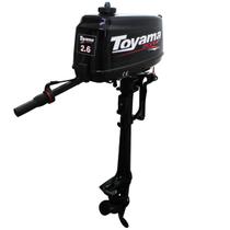 Motor de Popa a Gasolina 2,6 cv 50 cc TM2.6TS Toyama Motor de Popa a Gasolina 2,6 cv 50 cc TM2.6TS Toyama