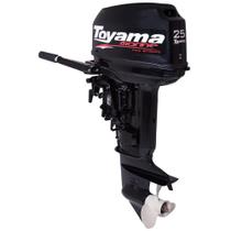 Motor De Popa A Gasolina Toyama TM25TS 25HP 496cc 2 Tempos