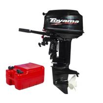 Motor de Popa Gasolina 25hp 2 tempos Rabeta Curta TM25TS 750-004 TOYAMA Motor de Popa Gasolina 25hp 2 tempos Rabeta Curta TM25TS 750-004 TOYAMA