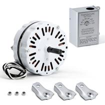 Motor de ventilador de sótão de reposição e kit de interruptor de termostato Criditpid