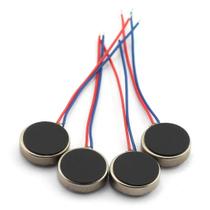Motor de vibração DZS Elec Mini Flat Button tipo 10x2,7 mm 4 unidades