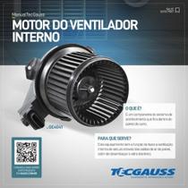 Motor do ventilador interno Chevrolet Prisma 2009 a 2019