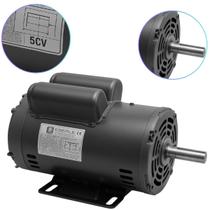 Motor Elétrico Mono 5Cv Alta Rotação Compressor De 20 Pes