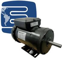 Motor Elétrico Monofásico 2cv 2 Pólos Alta Rotação Blindado IP44 110/220 V 60Hz - Mercosul