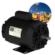 Motor Elétrico Monofásico Betoneira 1Cv Baixa Rotação Weg