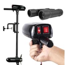 Motor Elétrico Pesca Portátil Fácil Instalar + Binoculos