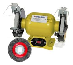 Motor Esmeril 1/2cv Menegotti + Escova De Aço Circular 6x1/2 Motor Esmeril 1/2cv Menegotti + Escova De Aço Circular 6x1/2