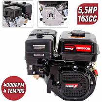 Motor Estacionário Kawashima GE550B á Gasolina 4T 5.5cv Forte Ideal Para Trituradores e Forrageiros