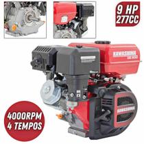 Motor Estacionário Kawashima GE900 9cv 277cc 4T À Combustão Sem Embreagem Para Motocultivadores