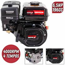 Motor Estacionário Profissional Kawashima GE650B á Gasolina 4T 6.5cv Para Trituradores e Forrageiros