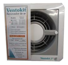 Motor Exaustor Renovador Ar 150 A 8m² Bivolt Ventokit Wdb