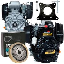 Motor Gasolina Compactador Solo Sapo + Embreagem Motor Gasolina Compactador Solo Sapo + Embreagem