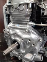 Motor Honda GXR120 carburador bulbo e eixo cônico prolongado