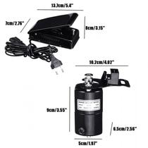 Motor Máquina Doméstico+kit,Completo 110/220 Preto - Fox