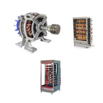 Motor Máquina Frango Frangueira + Polia Rosca Sem Fim 110v