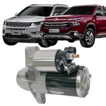 Motor partida Toro 2.4 16V Flex 2017 a 2020 Compass 2.0 16V Flex 2017 a 2021 11 dentes Com Start Stop 1,4KW value line