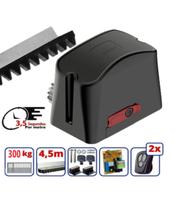 Motor Portão Deslizante Correr 300kg 4,5 Mts Crem Garen 220V
