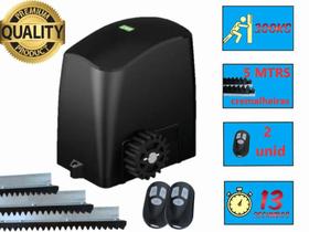 Motor Portão Deslizante Correr 300kg Rcg 220v 5 MTRs CREMAL