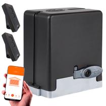 Motor Portão Deslizante Stark 600 Ppa Com Rampa E 2 Controles Wifi