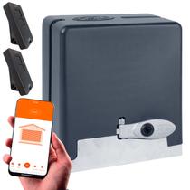 Motor Portão Deslizante Stark 650 Ppa Jetflex Com 2 Controles Com Wifi