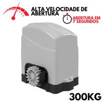 Motor Portão Eletrônico Trino 300 Speed 127V/220V Com Cremalheira Gomo de Alumínio 4,5 Metros Motor Portão Eletrônico Trino 300 Speed 127V/220V Com Cremalheira Gomo de Alumínio 4,5 Metros