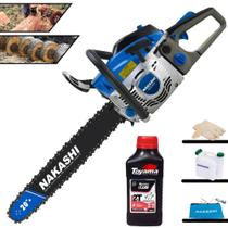 Motor Serra Moto Serra Motosserra Nakashi NCS-550 À Gasolina Motor 2T 54,6cc Sabre 20' Carcaça de Magnésio, Vela NGK, Sistema Antivibração Profissional + EXTRA 1 ÓLEO TOYAMA FG50 2 TEMPOS Motor Serra Moto Serra Motosserra Nakashi NCS-550 À Gasolina Motor 2T 54,6cc Sabre 20' Carcaça de Magnésio, Vela NGK, Sistema Antivibração Profissional + EXTRA 1 ÓLEO TOYAMA FG50 2 TEMPOS
