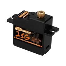Motor Servo Digital DSPOWER 17g 21g Com Engrenagem De Metal Para Carro RC Crawler 1/16 1/18 HYPER GO