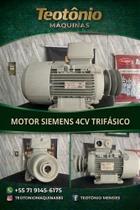 Motor siemens 4cv trifásico Motor siemens 4cv trifásico