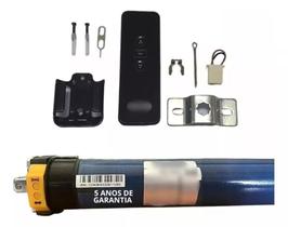Motor Tubular 10n 220v Com Controle Para Persiana Toldo