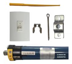 Motor Tubular 6n 220v Botoeira Para Toldo Tela De Projeção