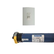 Motor Tubular C/ Botoeira P/ Persiana/toldo 50n 112kg 220v