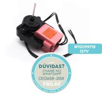 Motor Ventilador 127V Original Whirlpool W10399715 - Mancal Sextavado - Para Geladeiras Frost Free