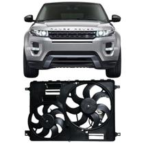 Motor ventilador Freelander Range Rover Evoque Discovery Sport Volv Xc60 Xc70 Sem Modulo Gmv 2 Conectores De 2 Pinos Eletroventilador Duplo 12V 502067