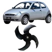 Motor ventilador Ka 1.3 Motor Endura 1997 Ate 2000 Sem Ar Condicionado 4 Pás Sem Defletor 12V 97Kb8C607Ca