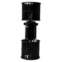 MOTOR VENTILADOR UNIVERSAL 2 HELICES INTERCLIMA IMOBRAS 12V ( C28,5 X E10,5 X H9X10 ) Preto